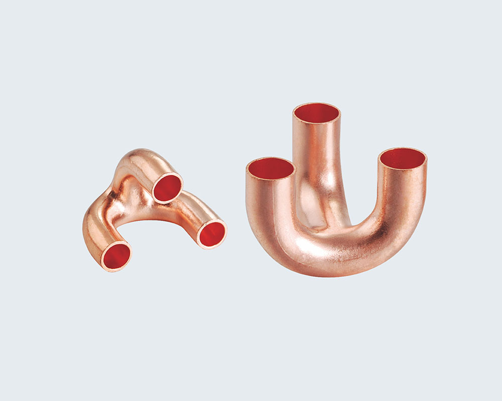 Claw-shape three-way pipe