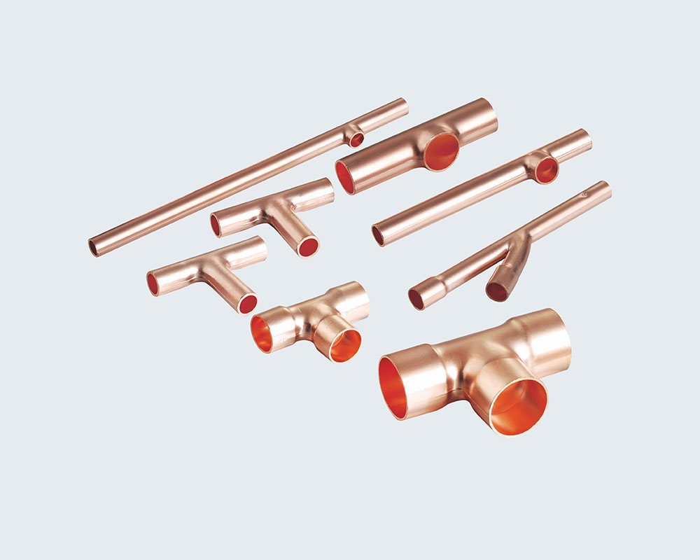T-shape three-way pipe